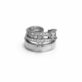Opaline Silver Ear Cuff