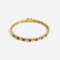 Barlet Black Detail Gold Bileklik