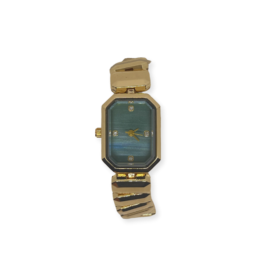 Vintage Dikdörtgen Kasa Saat