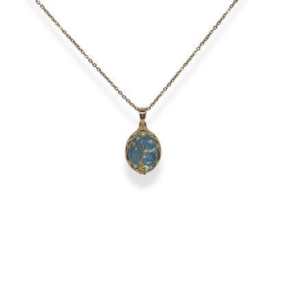 Sanatsal Kadın Figürlü Kolye