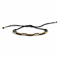 Lucky Black İpli Gold Bileklik