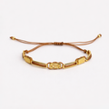 Karma Brown İpli Gold Bileklik