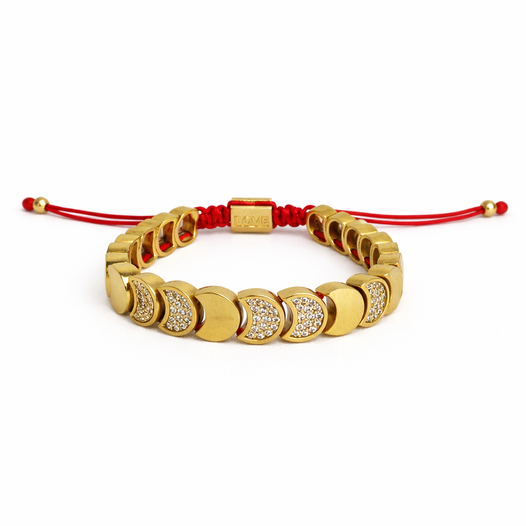 Lunar Red Gold Bileklik