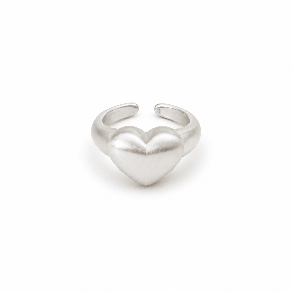 Heart Link Silver Yüzük
