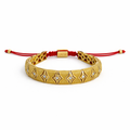 Desire Red İpli Gold Bileklik