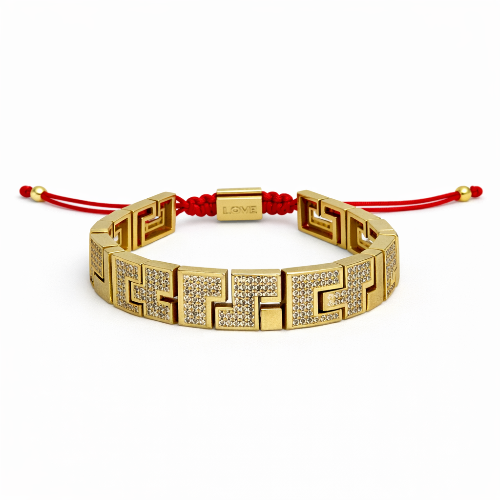 Dynasty Red Gold Bileklik