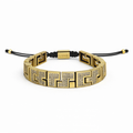 Dynasty Black İpli Gold Bileklik
