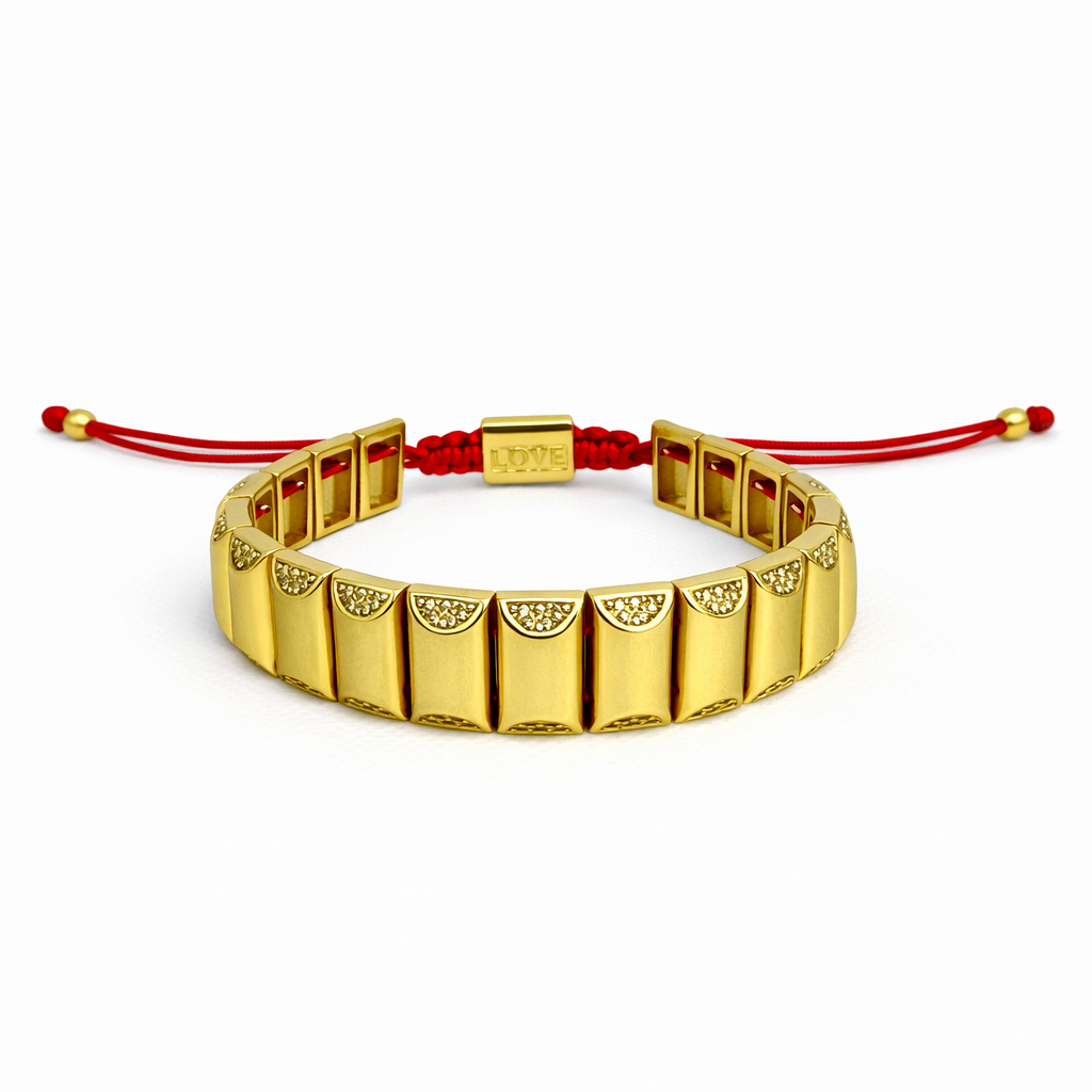 Rhythm Red Gold Bileklik