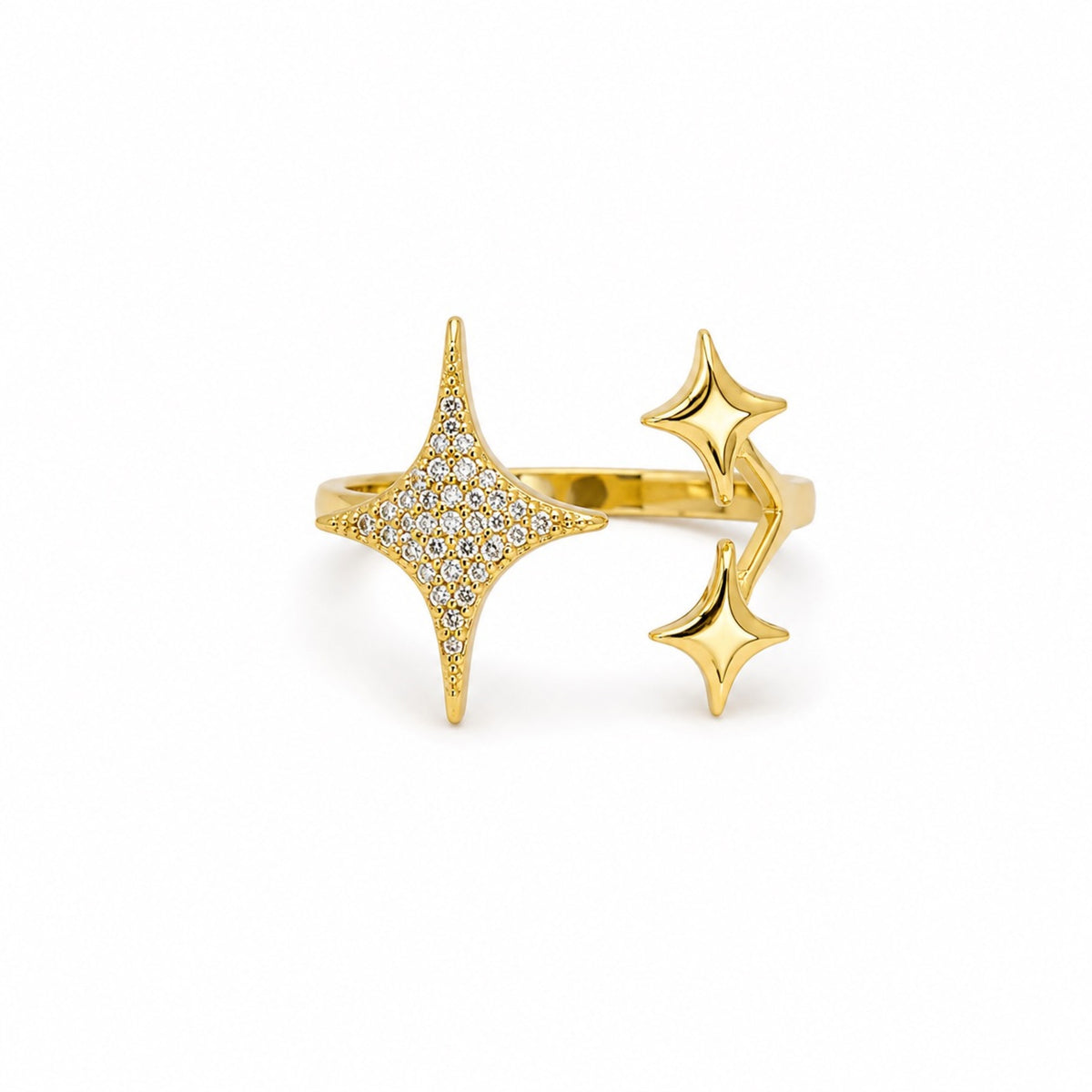 Starry Shine Gold Yüzük