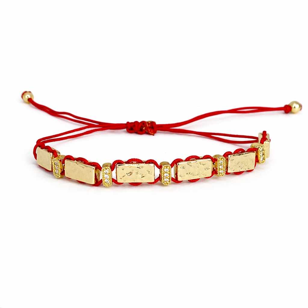 Aurelia Luck Red İpli Gold Bileklik