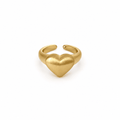 Heart Link Gold Yüzük