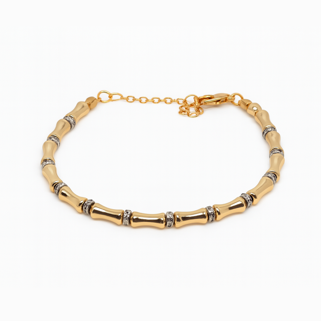 Bambu Loop Gold Bileklik