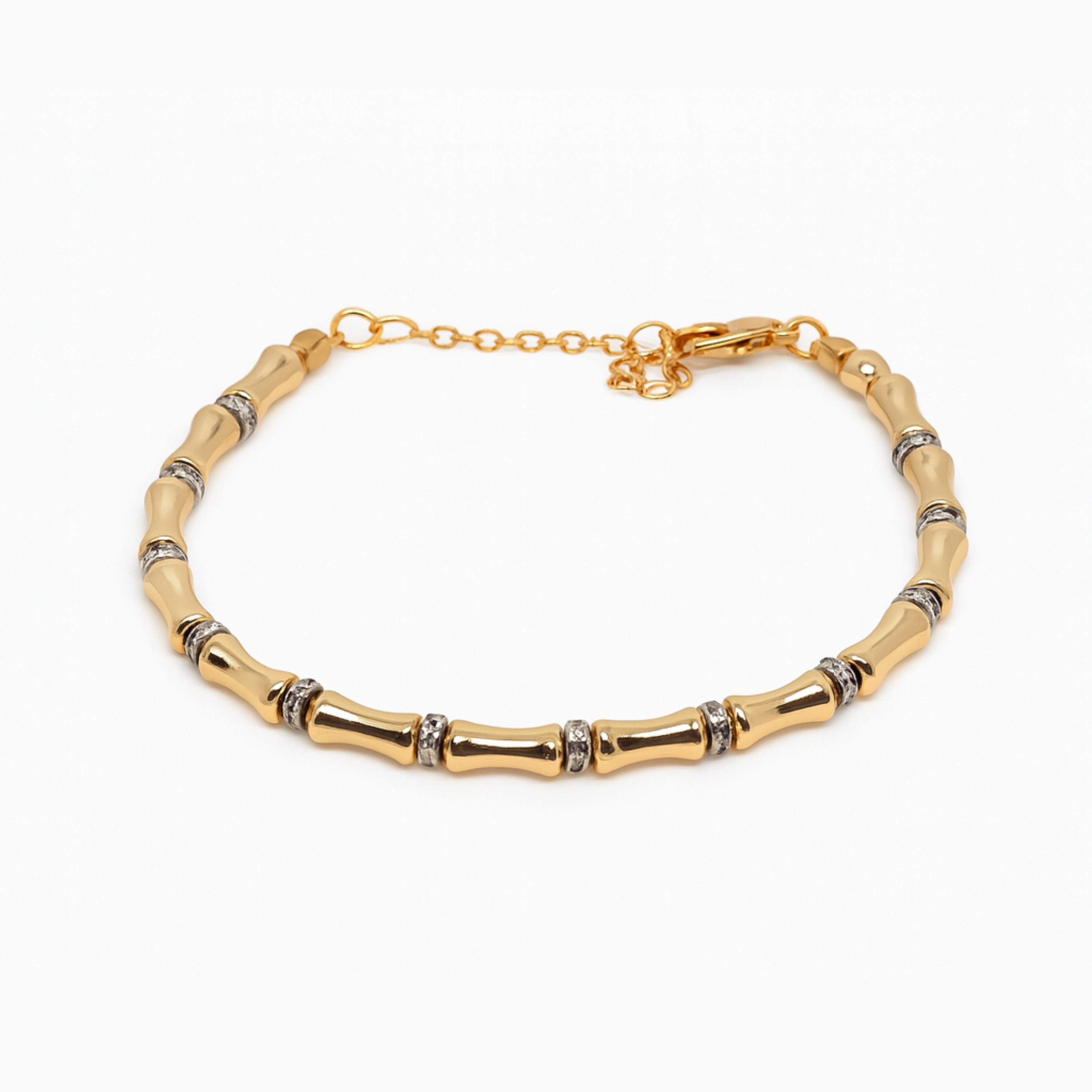 Bambu Loop Gold Bileklik