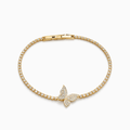 Butterfly Shine Gold Bileklik