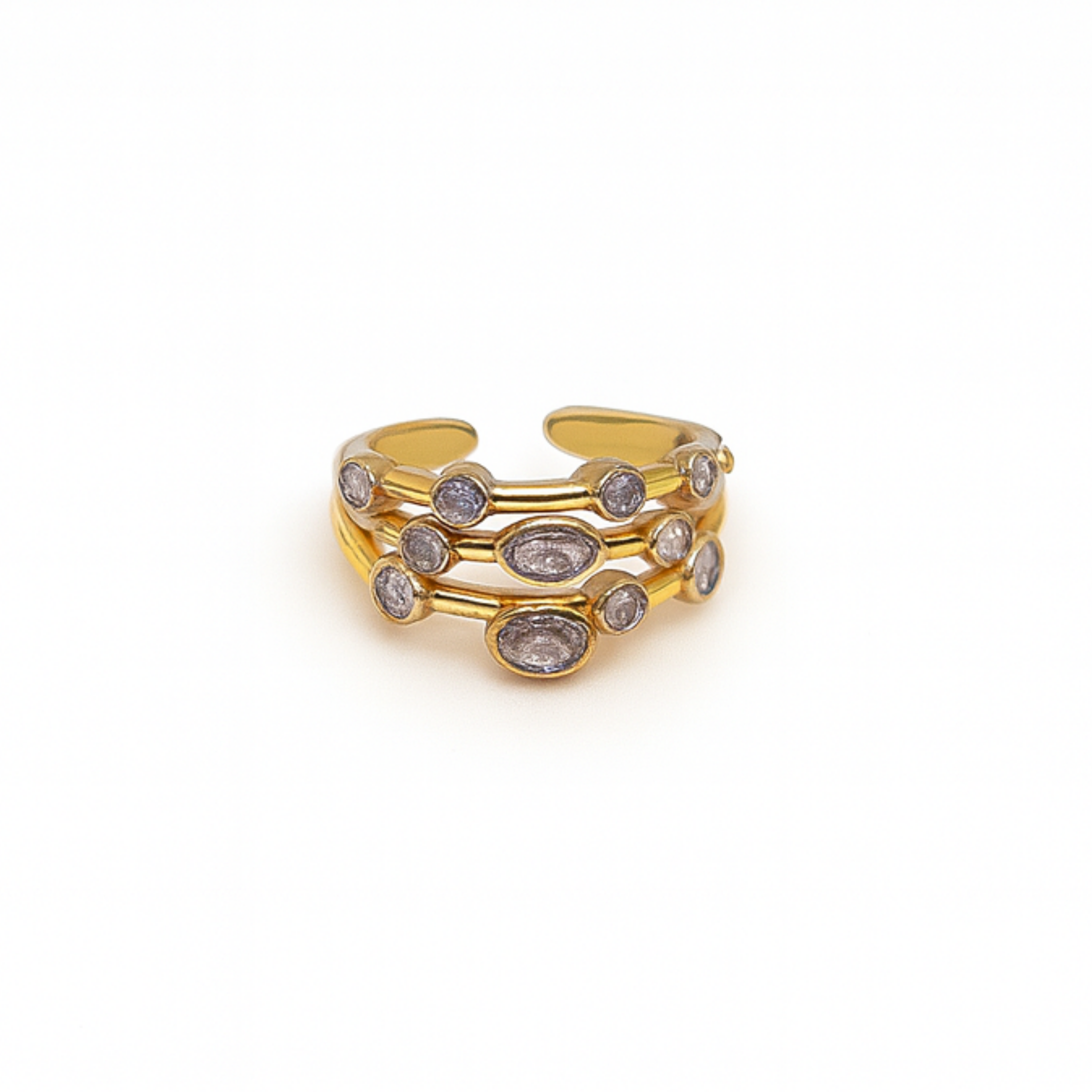 Celest Row Gold Yüzük