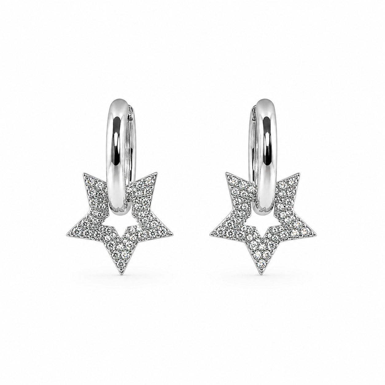 Bliss Star Silver Küpe