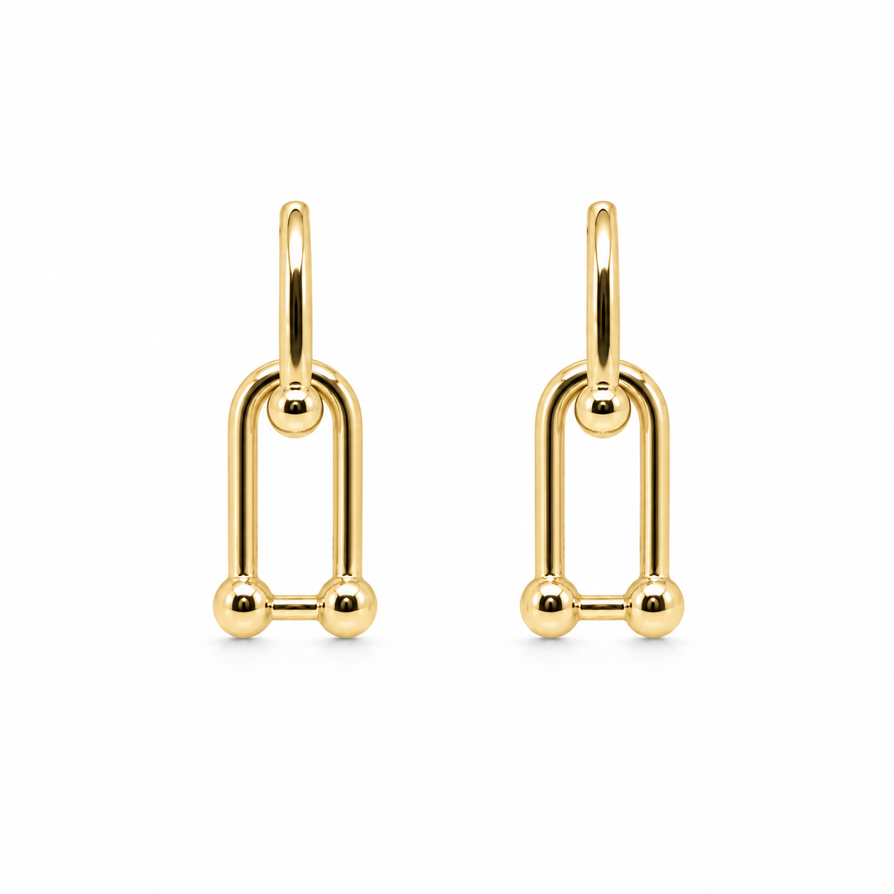 Knot Gold Küpe