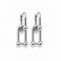 Knot Silver Küpe