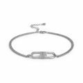 Clasp Shine Silver Bileklik
