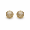 Dome Gold Küpe