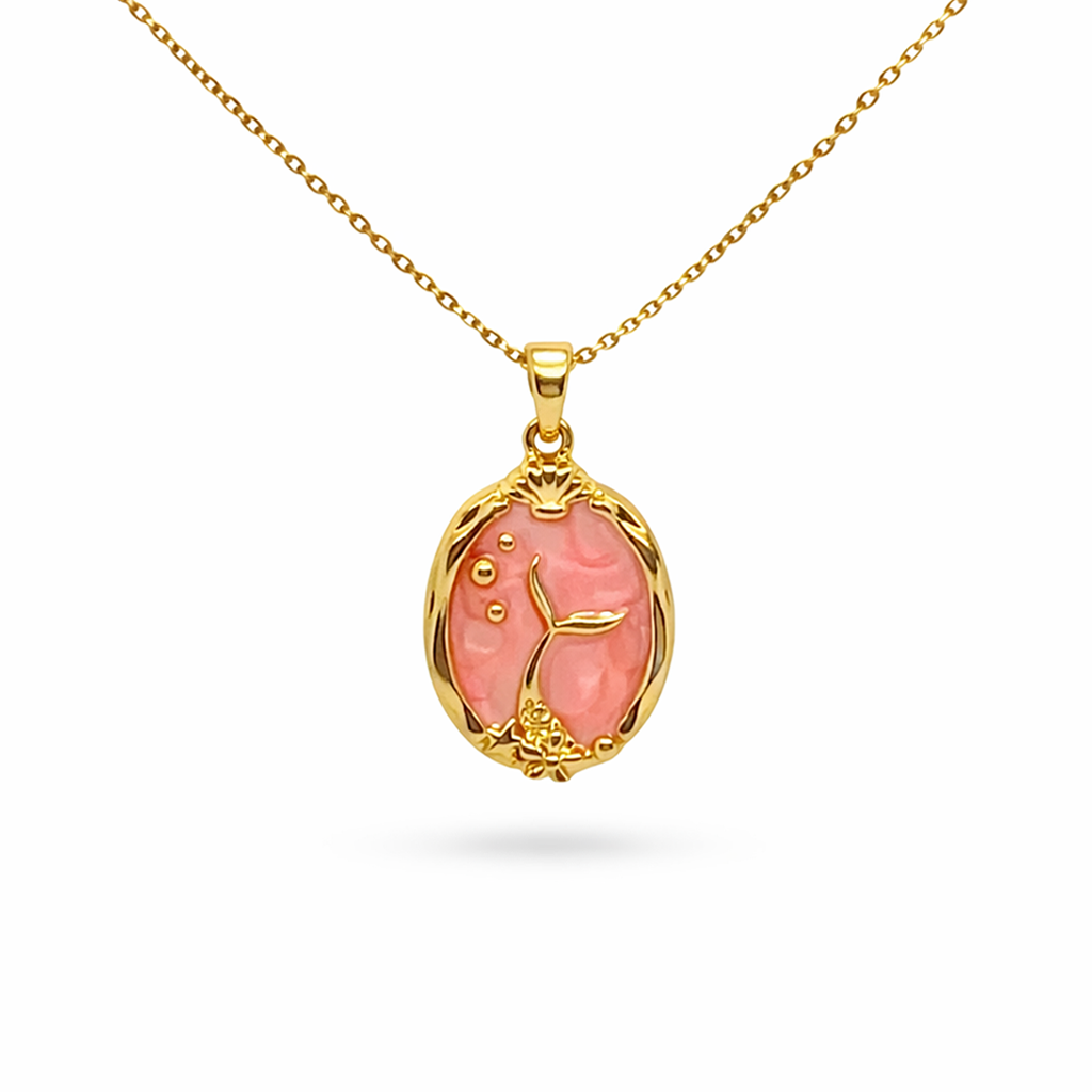 Elysia Rose Blush Gold Kolye