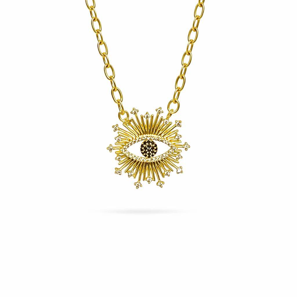 Eternal Eye Black Gold Kolye