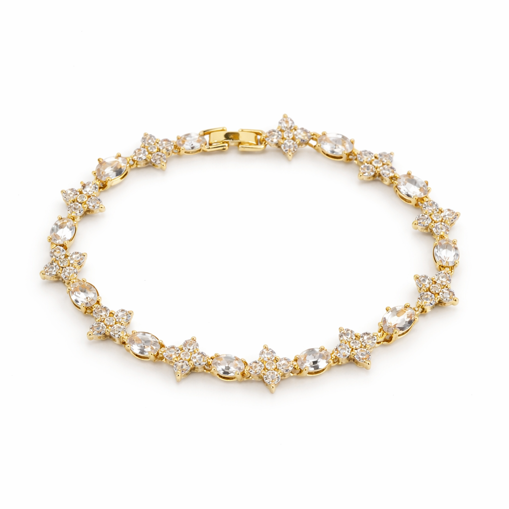 Flora Shine Gold Bileklik