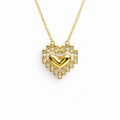Heart Luxe Gold Kolye