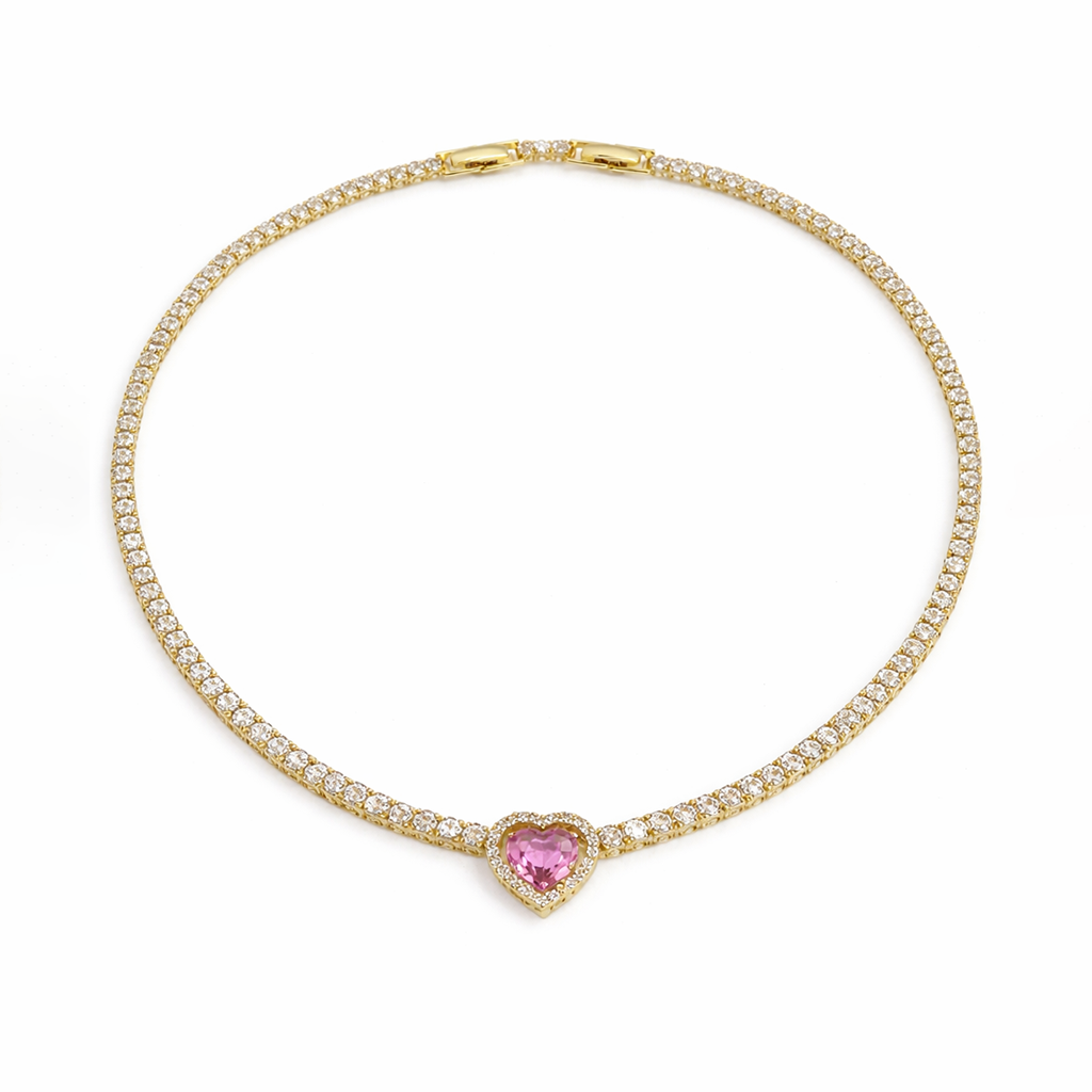 Heart Shine Gold Kolye