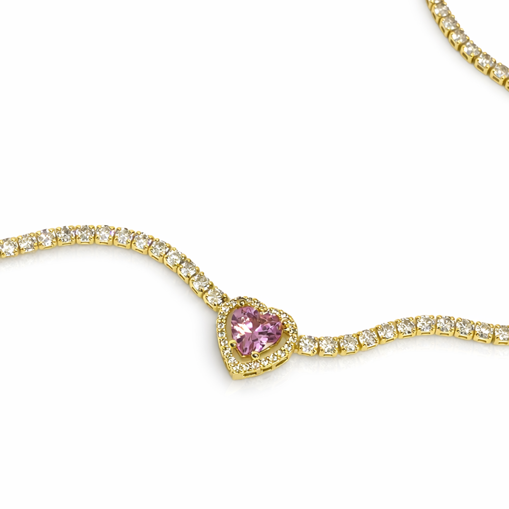 Heart Shine Gold Kolye