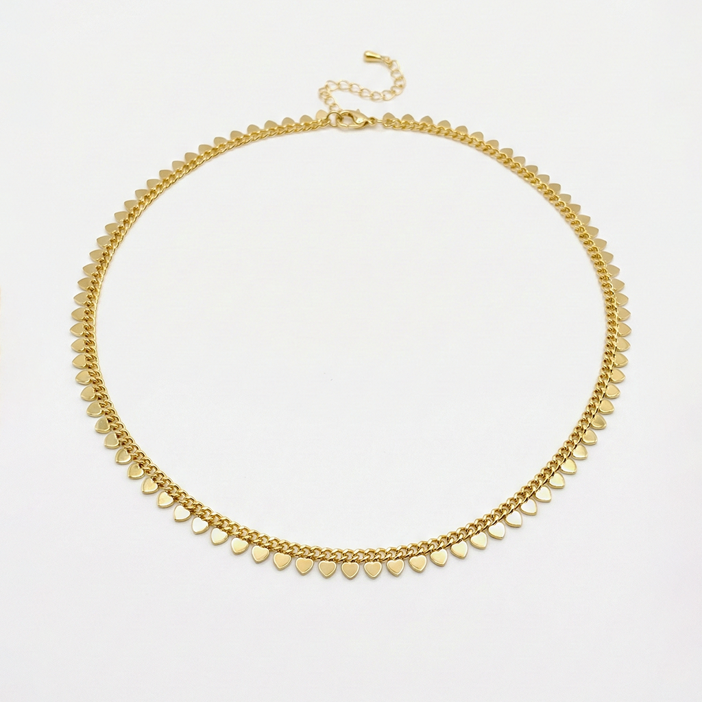 Heartline Gold Kolye