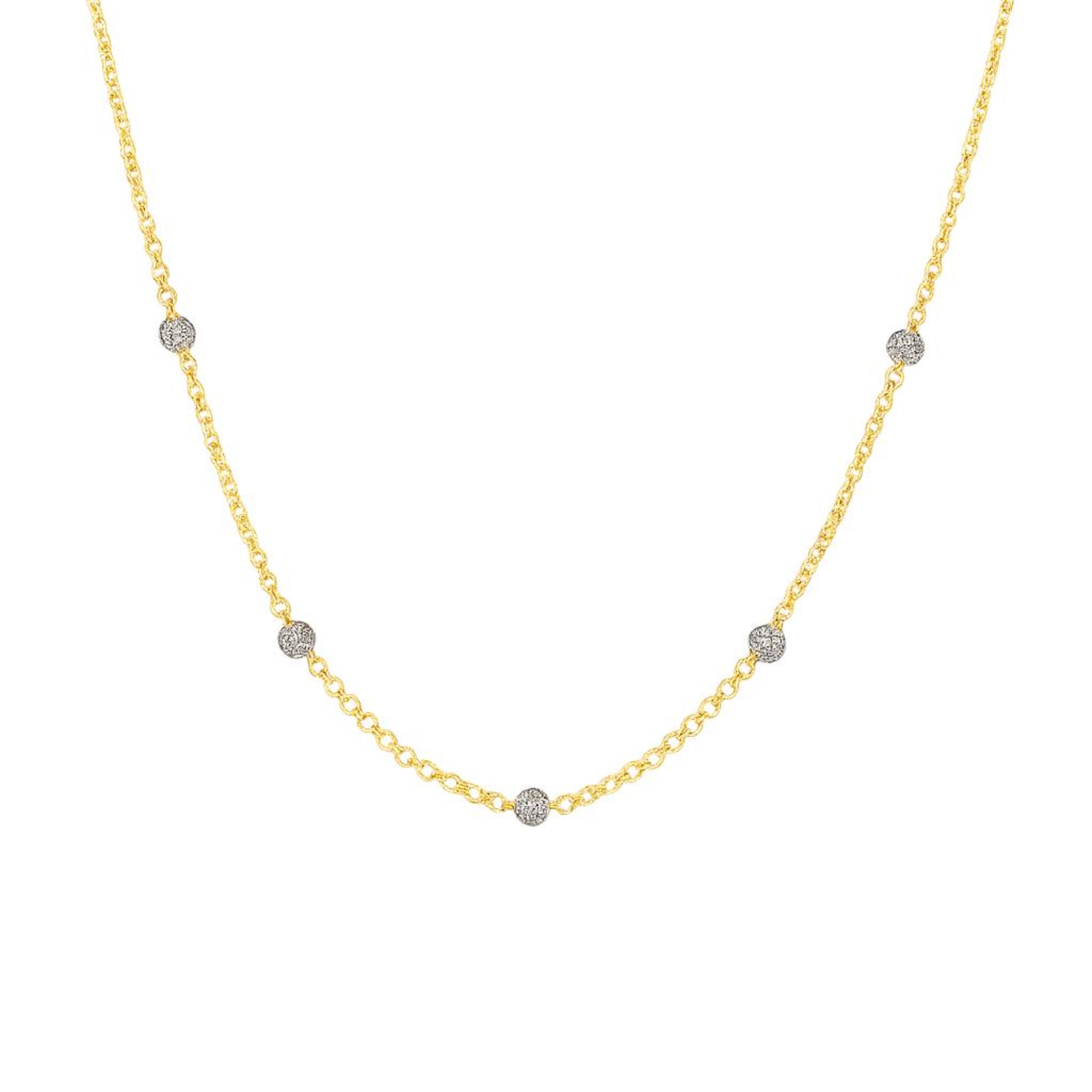 Sparkling Orb Gold Kolye