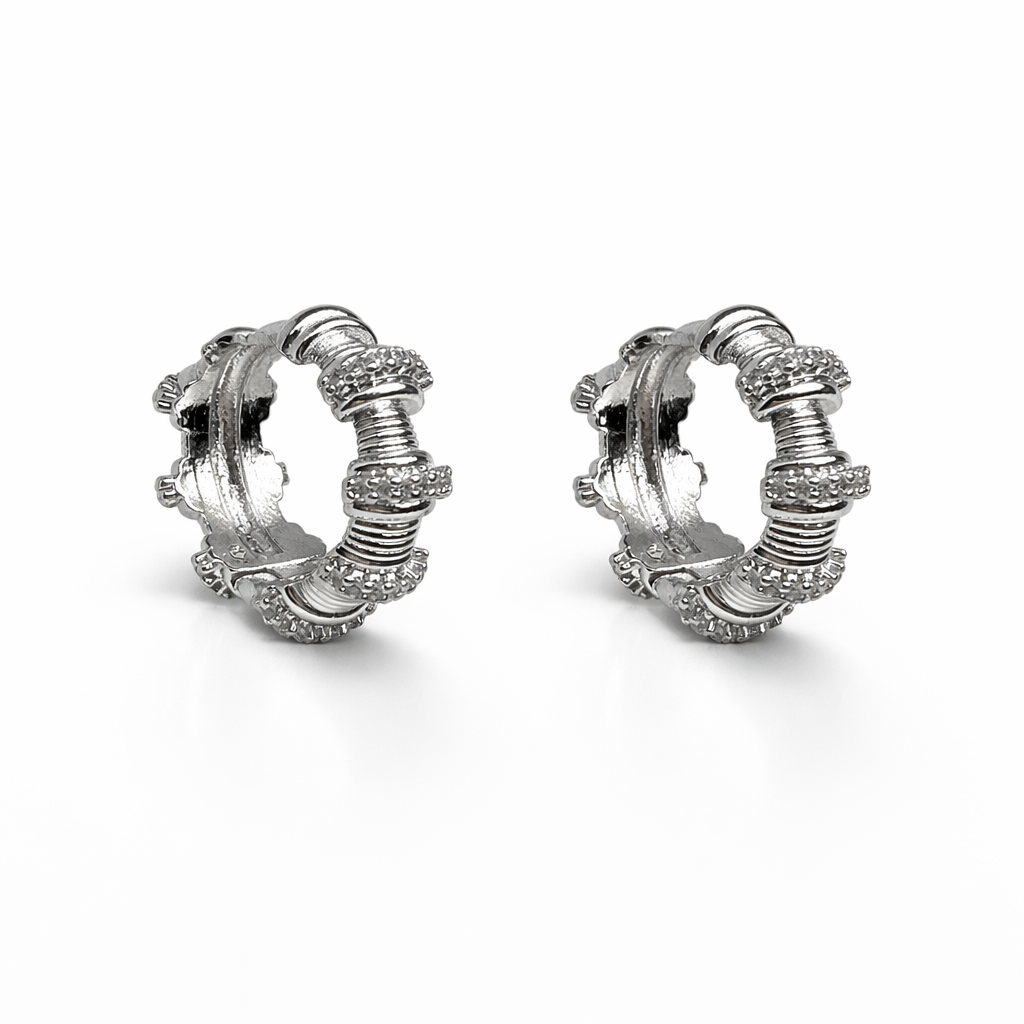 Helix Silver Küpe