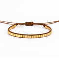 Cube Kahverengi İpli Bileklik