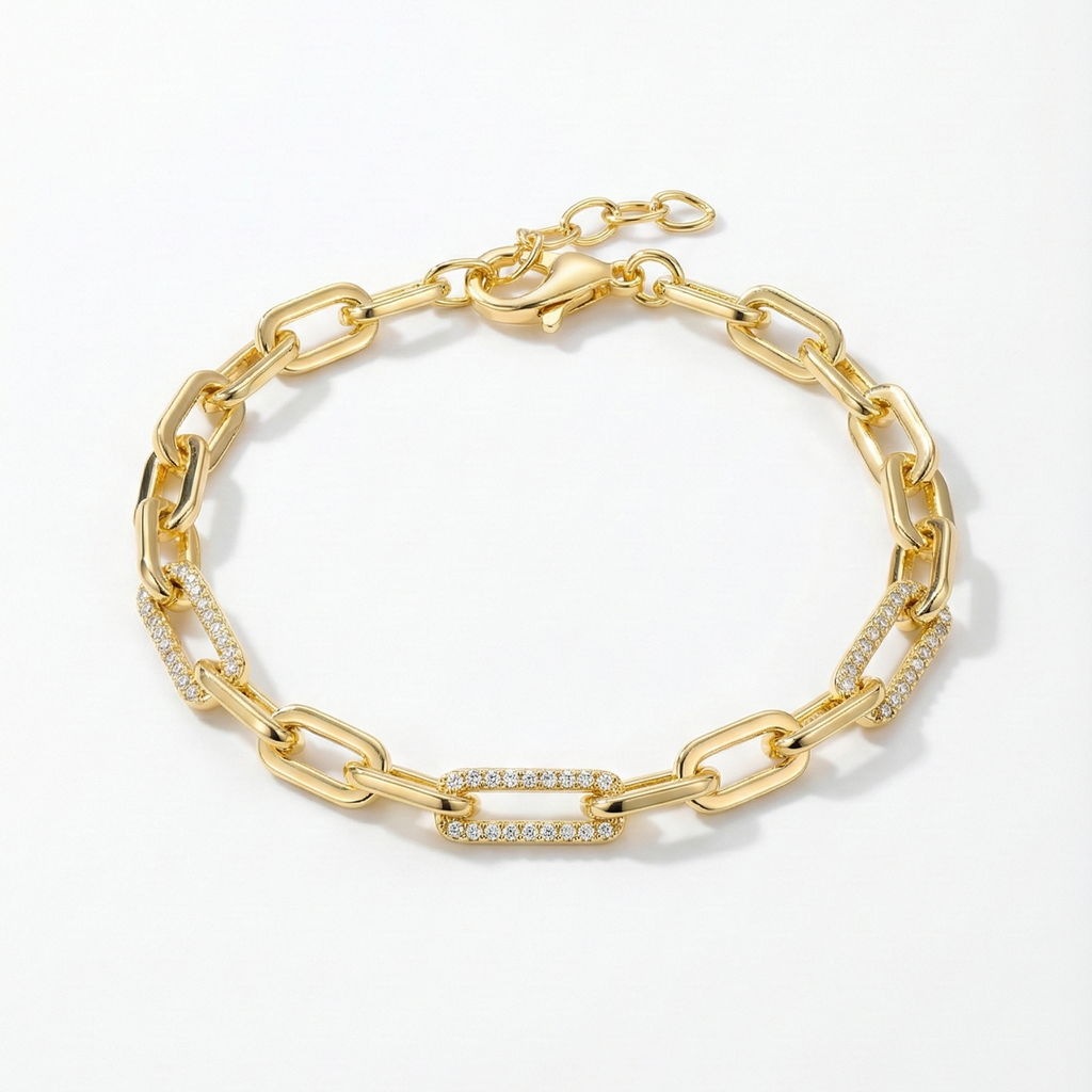 Link Shine Gold Bileklik