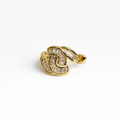 Linked Shine Gold Ear Cuff