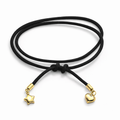 Liroheart Black İpli Gold Bileklik