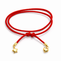 Liroheart Red İpli Gold Bileklik