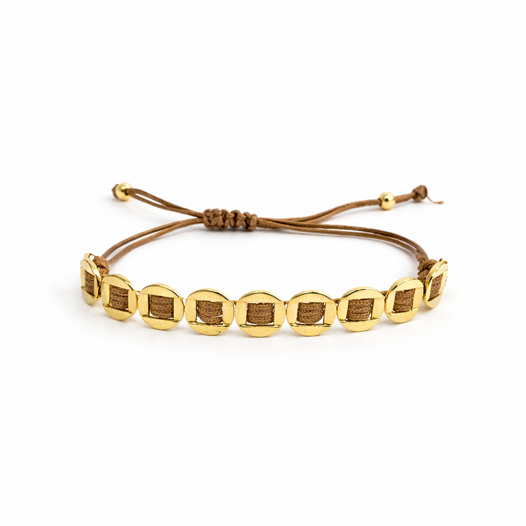 Lirora Brown Gold Bileklik