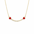 Love Curve Gold Kolye