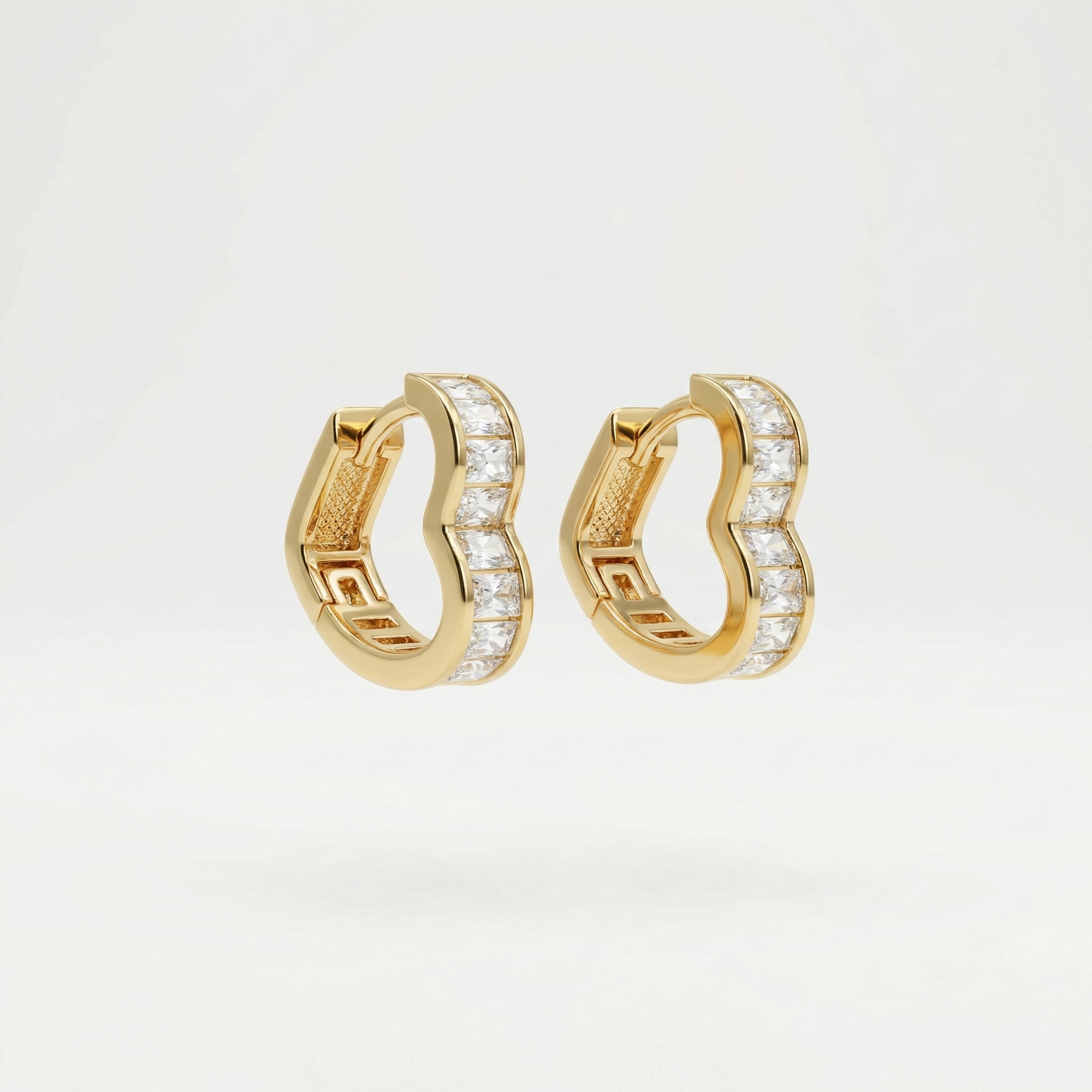 Lumi Heart Gold Küpe