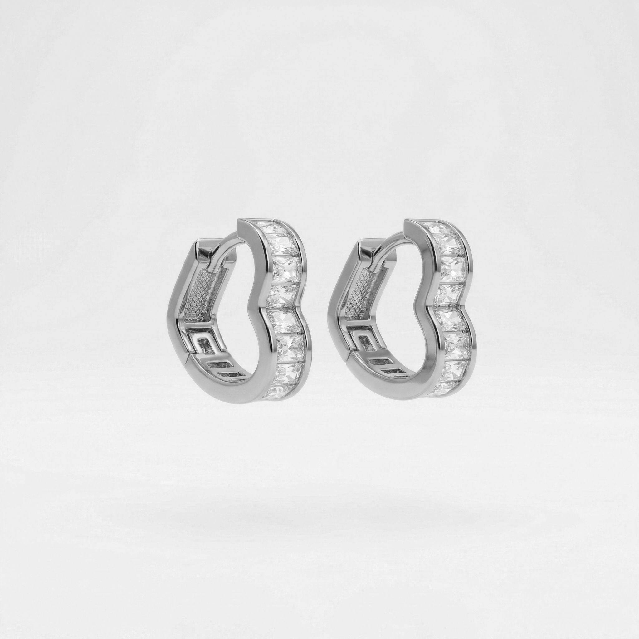 Lumi Heart Silver Küpe