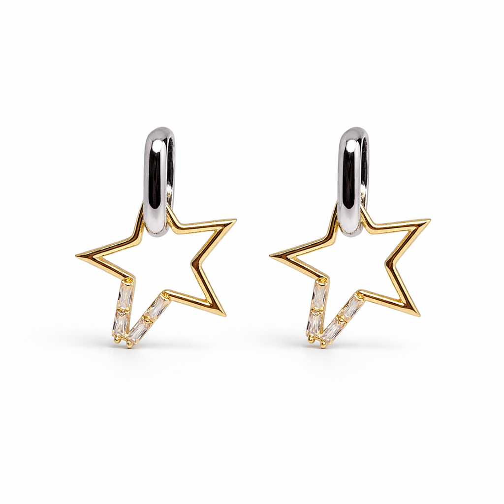 Luna Star Gold Küpe