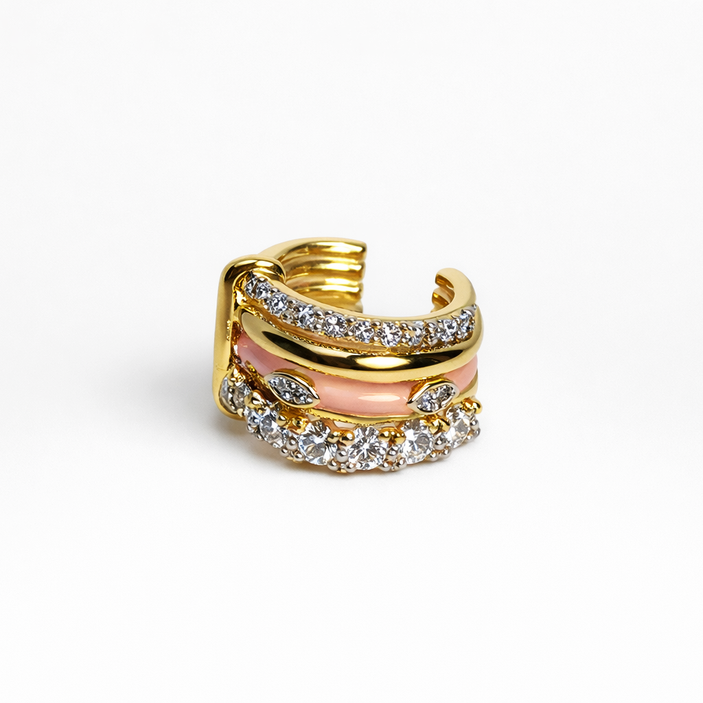 Lunaria Gold Ear Cuff