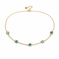 Mini Nazar Gold Kolye