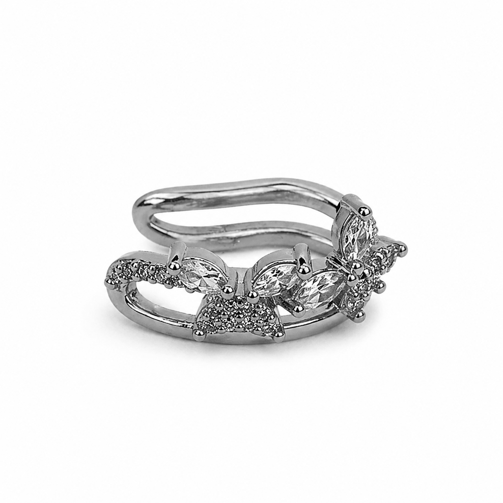 Moonstar Silver Ear Cuff