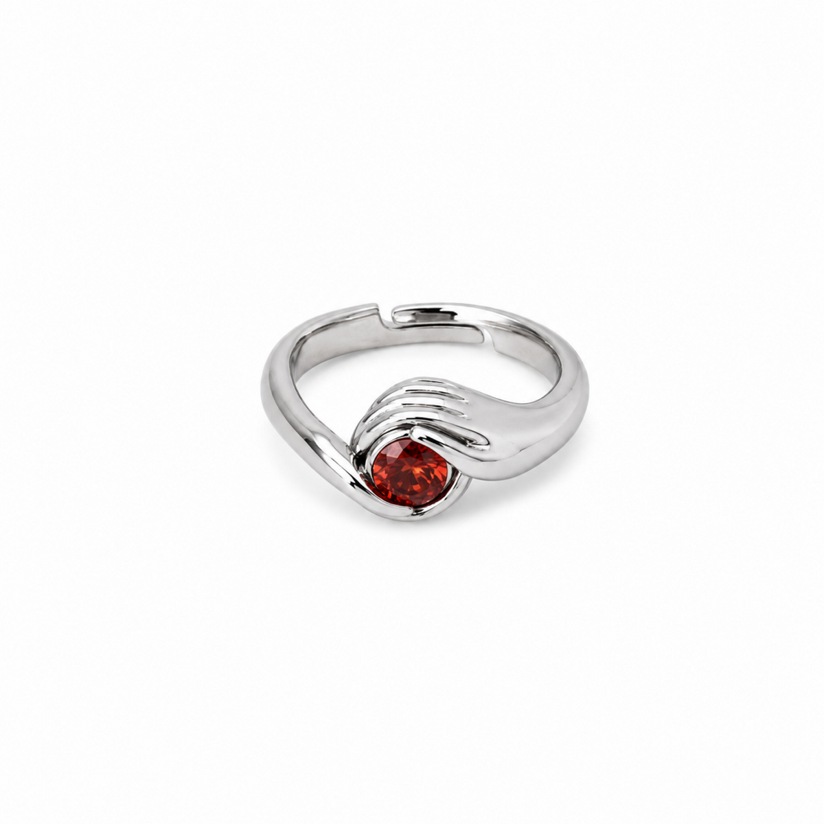 Aurelia Ruby Silver Yüzük