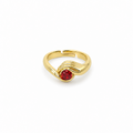 Aurelia Ruby Gold Yüzük