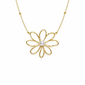 Pearl Flower Gold Kolye