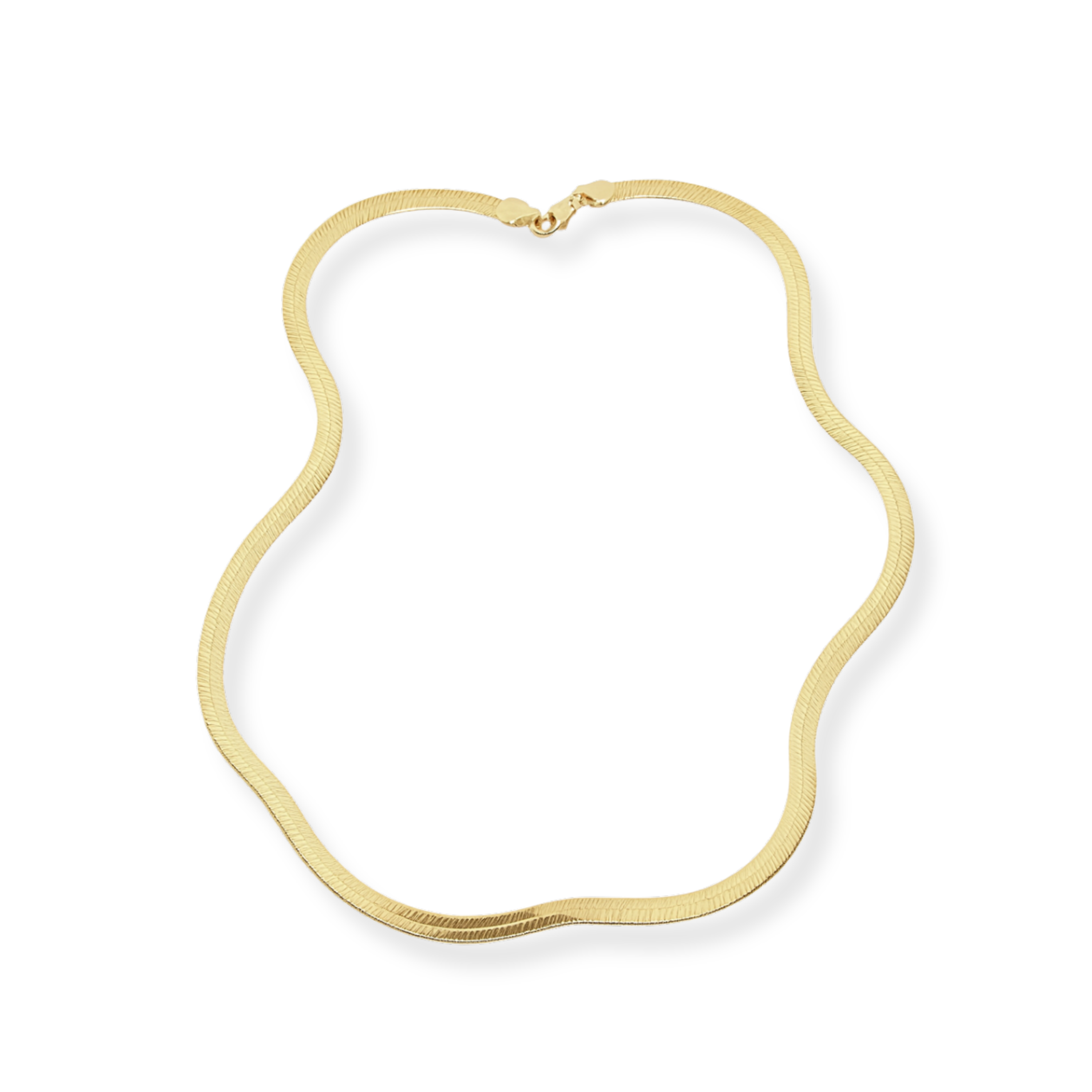 Snake Chain Gold Kolye